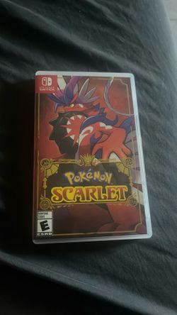 Pokémon scarlet- Nintendo switch game