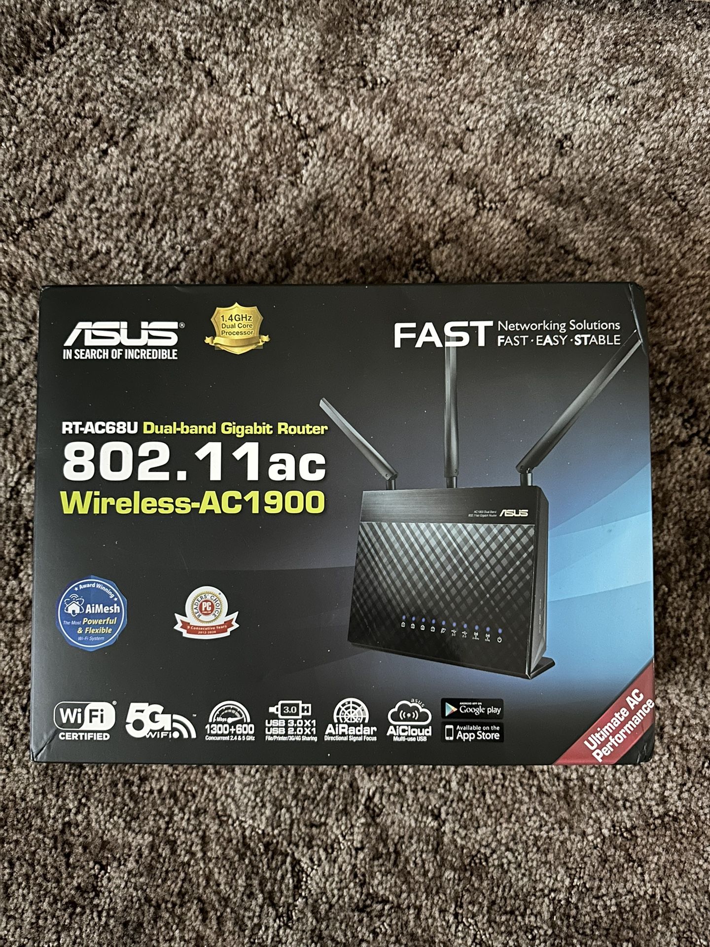 ASUS AC1900 RT-AC68U Router