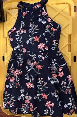 Girls Elegant Autumn Dress Sleeveless