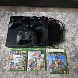 Xbox One with Games & Controllers