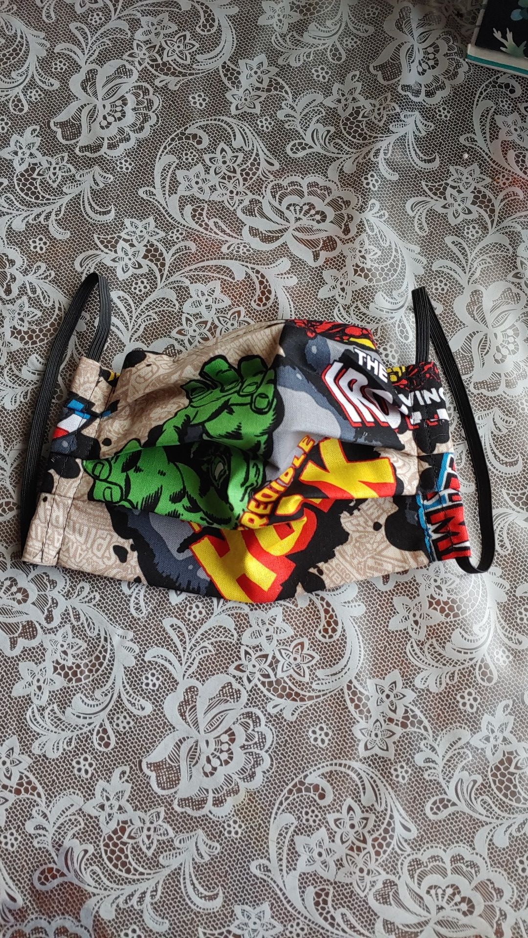 Super Heroes face mask
