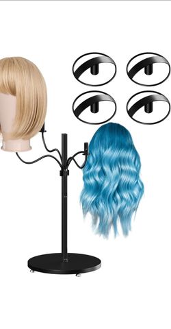 2 pzas Wig stands for multiple wigs