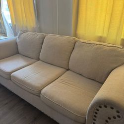 Beige Sofa Bed 