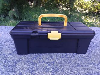 Mini Portable Tool Box plastic 12"