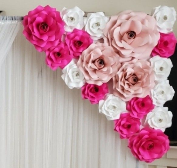 Backdrop Flowers/ Wall Decor