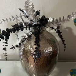 Silver vase