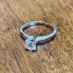 White Gold Diamond Ring