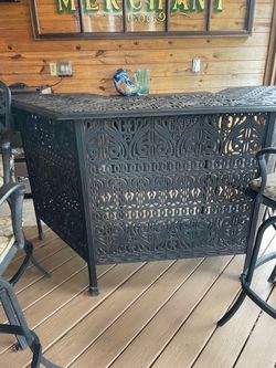 Black wrought iron