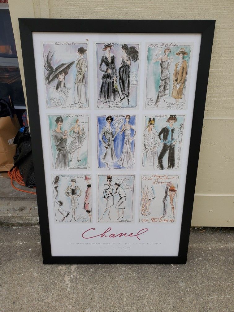 2005 CHANEL Exhibition Poster Metropolitan Museum Of Art 38 X 24