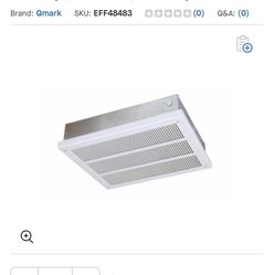 Brand New Qmark Electric Heater 