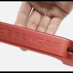 Land Rover Defender Inside Door Handle 90 110 130 Aluminum Alloy Red (1)