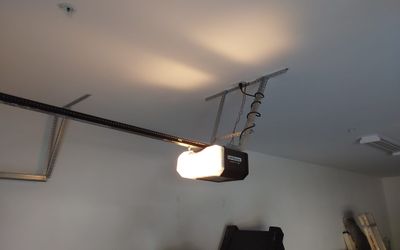 New Garage Door Opener Installed