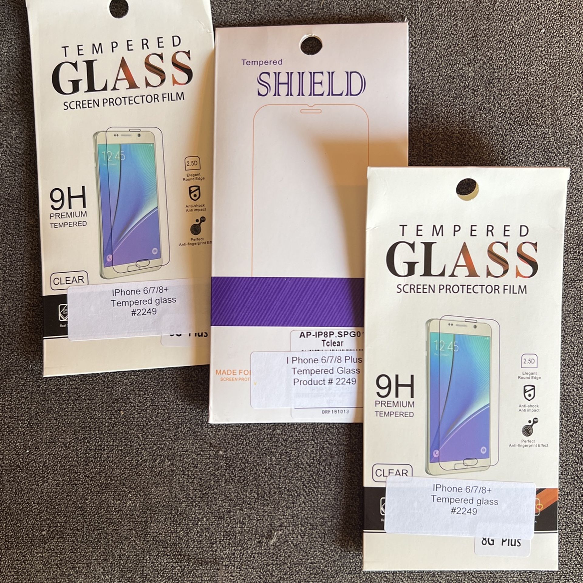 Tempered Glass For iPhone 6+,7+,8+