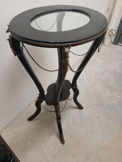 Antique French Napoleon era side table