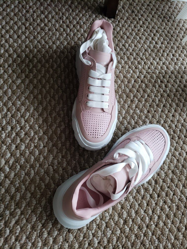 Alexander McQueen Pink Sneakers Size 38
