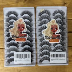 Veleasha Lashes Russian Strips 10ct, 2pks 