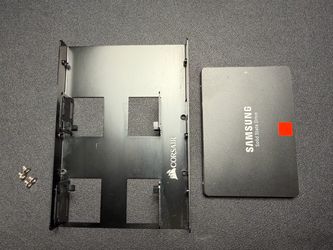 Samsung 850 PRO 256GB SSD + Corsair 2.5” to 3.5” Mounting Bracket Kit