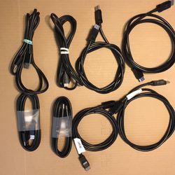 HP Display Port Monitor Cables - Lot of 8