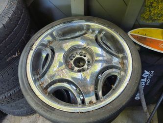 Low profile tires and wheels