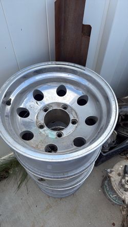 Rims off of a mini truck