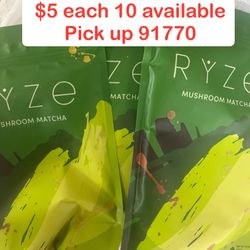 Ryze Mushroom Matcha Powder 