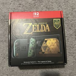 Nintendo Switch 2 The Legend of Zelda 40th Anniversary Edition 