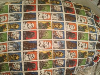Round Edges Star wars Bed Sheets New Condition $5