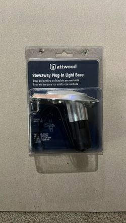 Attwood Stowaway Plug-In Light Base, 2 Pin