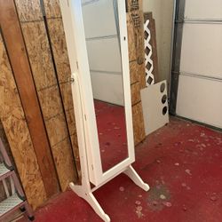 Mirrored Jewelry Cabinet