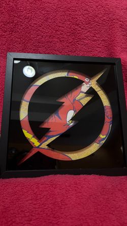 The flash artwork. Wall piece