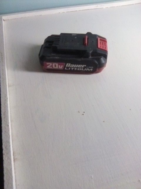 20v  Lithium Bauer Battery 