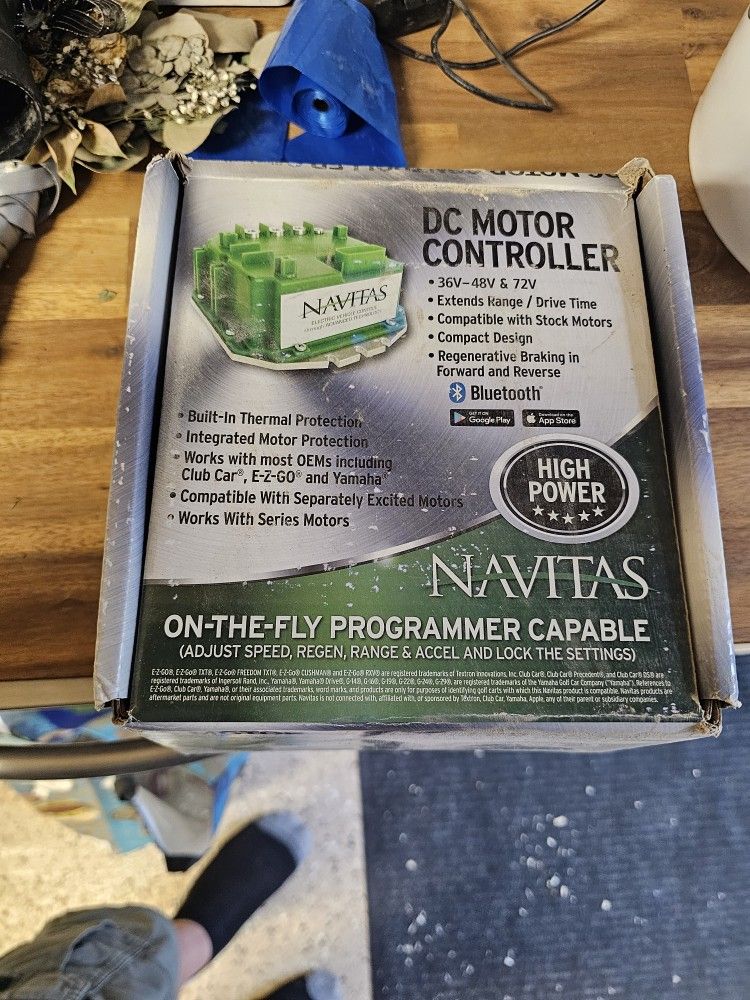 Navitas 36-48-72 Volt 600 Amp Golf Cart Controller