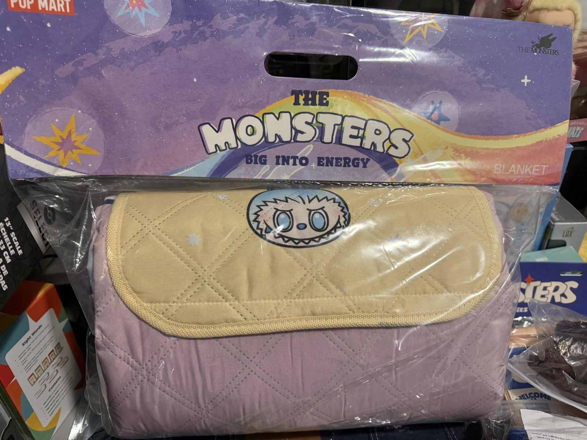 Pop Mart The Monsters Labubu Big Into Energy Blanket/Mat