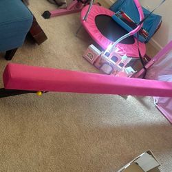 Balance Beam Gymnastics 