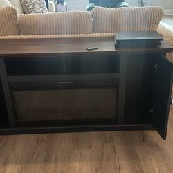Tv Stand Electric Fire place
