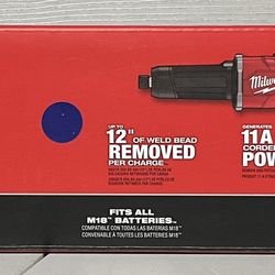 Milwaukee M18 18V Fuel Brushless 1/4” Braking Die Grinder Slide Switch Tool Only New 