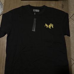 Black Amiri Shirt Size M,L,XL Brand New With Tag And Bag