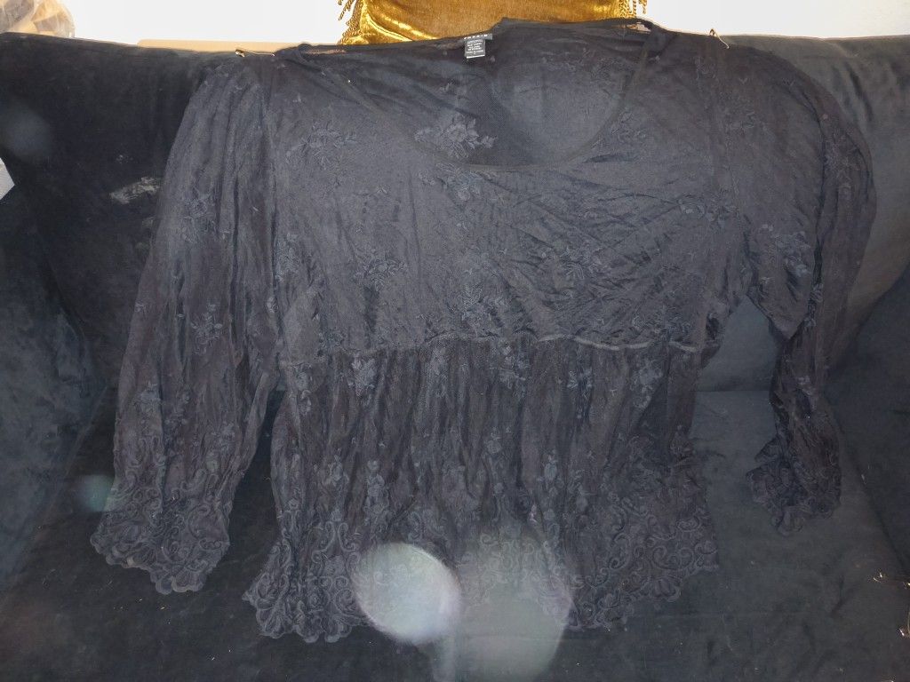 New Lace Torrid Blouse Plus Size (6)