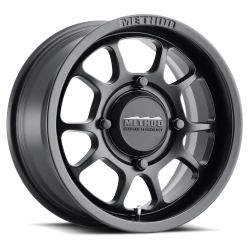 Method Race MR409 Bead Grip 15x10 4x156 0mm Matte Black UTV Wheels