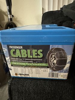 Passenger Cables, Chain Snow