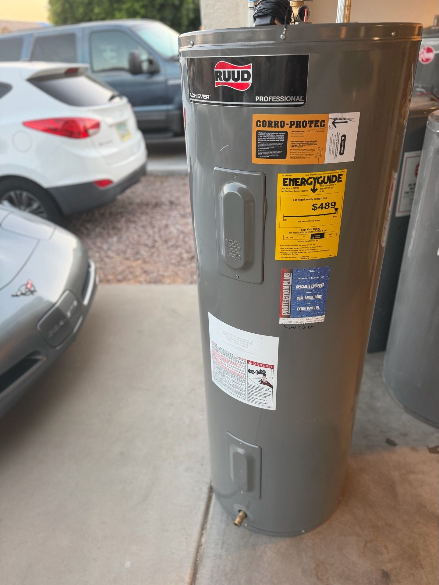 50 gallon electric water heater
