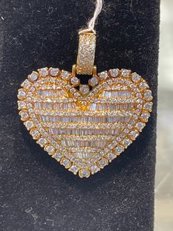 10KT Heart Pendant