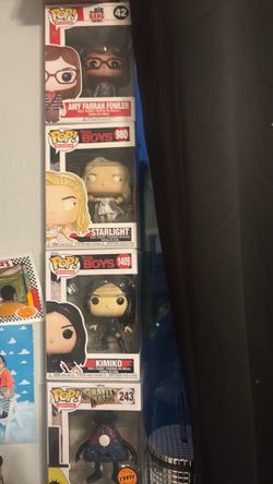 The boys Starlight and Kimiko funko pops
