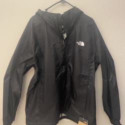 Men’s north face antora jacket venture 2 black new with tags XXL
