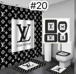 Designer shower curtains
