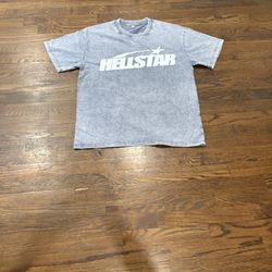 Grey Hellstar Tee Size Medium Mens