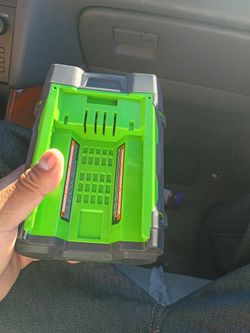 EGO 56v battery and charger