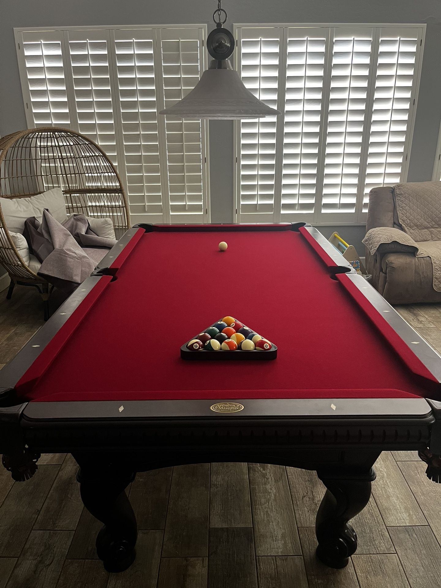 Spencer Marston Pool Table