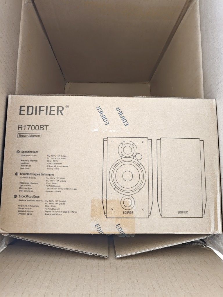 New Edifier R1700BT Bluetooth Bookshelf/Computer Speakers