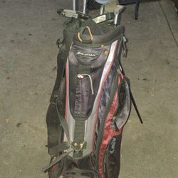 Golf Bag With Clubs $100